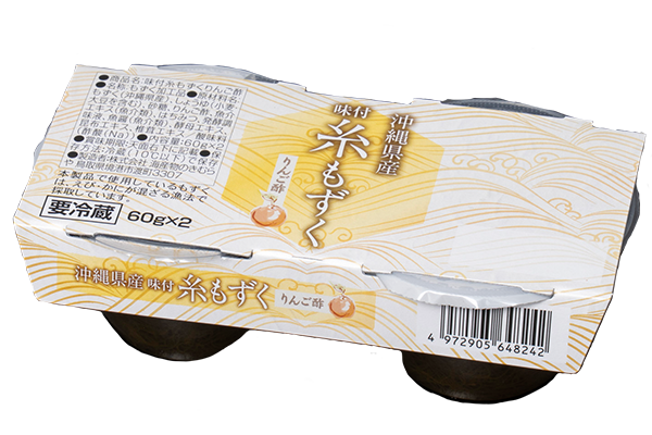 沖縄県産付糸もずく りんご酢
