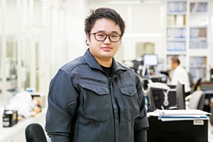 2020年入社　技術課：萩野さん